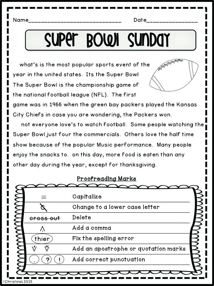 Editing And Proofreading Worksheets Sentence Correction Worksheets 