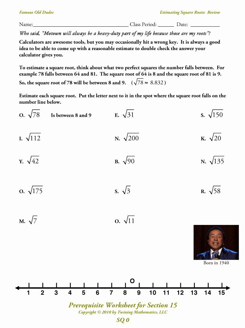 Estimating Square Root Worksheet New Weighted Averages Introduction And
