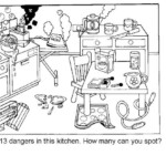 Find The Dangers In The Home For Children Activity Google Search