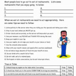 Free Life Skills Worksheets For Highschool Students And Free Life