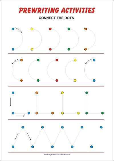 Free Printable Prewriting Worksheets Learning How To Read