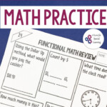 Functional Math Worksheet Life Skills Money Math Telling Time Clock