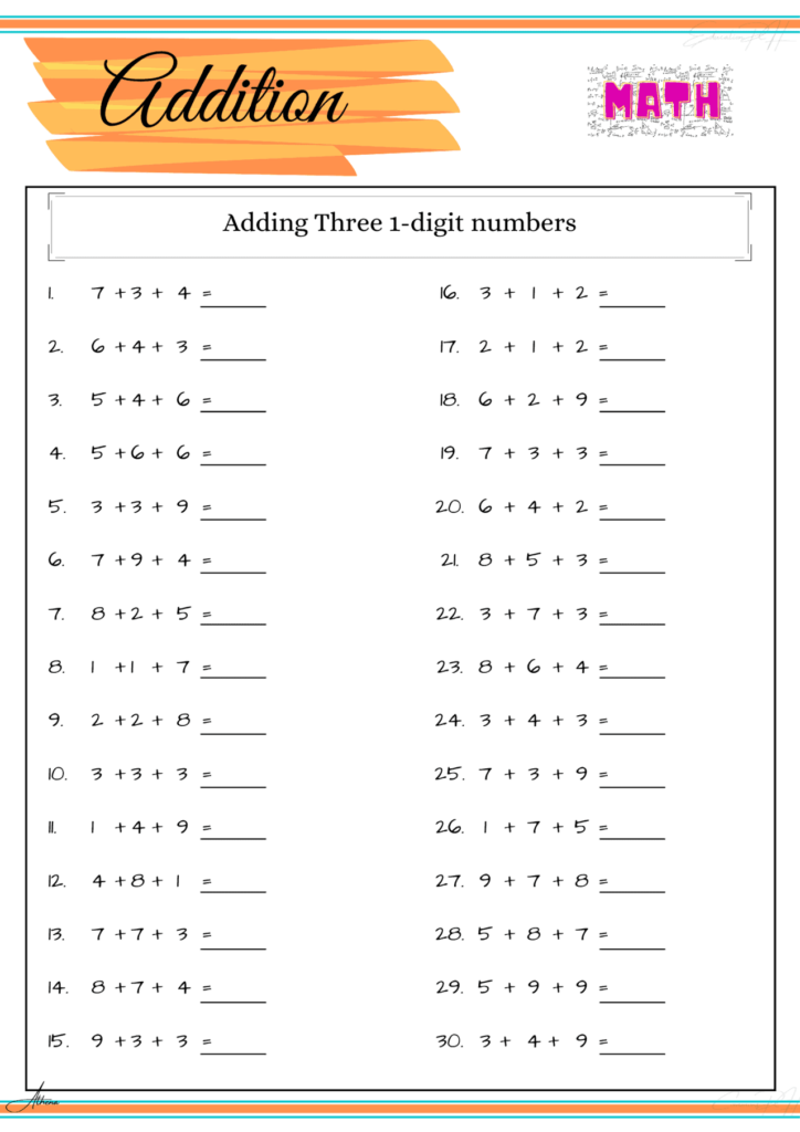 Grade 2 Math Worksheets Addition Part 2 Education PH