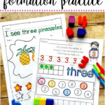 Kindergarten Math Worksheets Number Sense Activities Writing