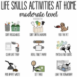 Life Skills Activities At Home MODERATE Level Tucci Learning Solutions