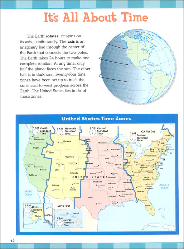 Map Skills For Today Grade 5 Scholastic Teaching Resources 
