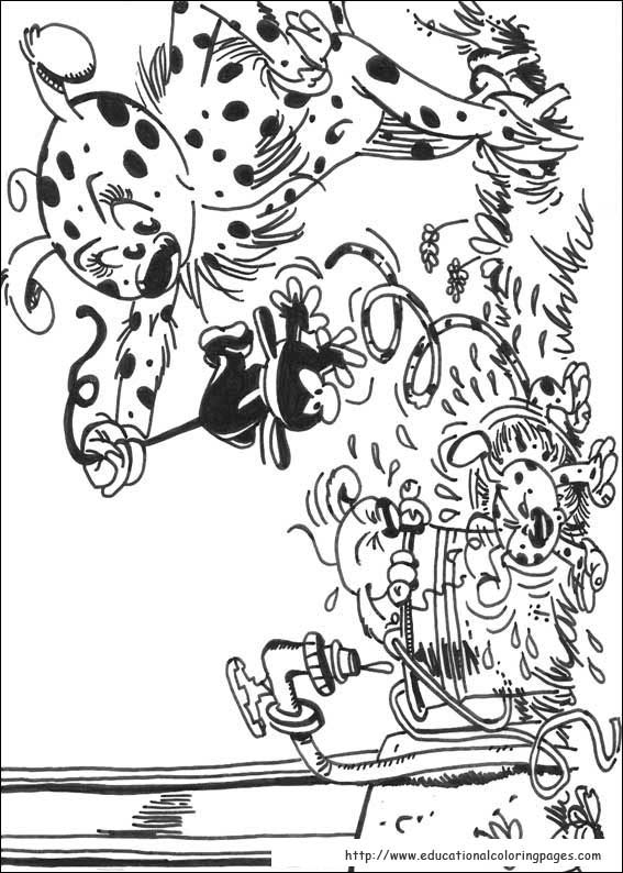 Marsupilami Coloring Pages Educational Fun Kids Coloring Pages And 