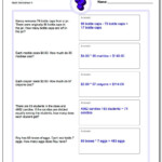 Mixed Operation Word Problems