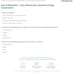 Momentum Math Worksheet Physics 240 Kinetic Energy And Angular