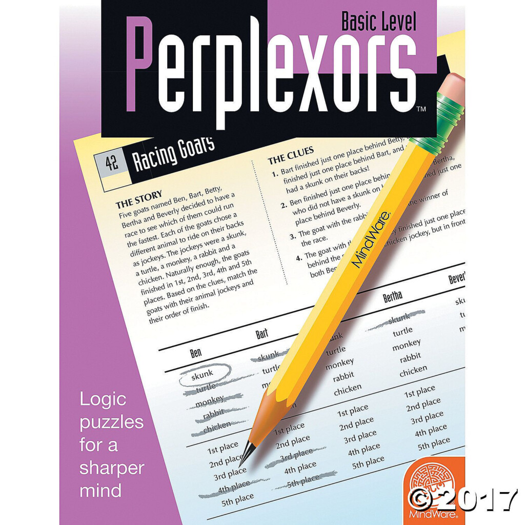 Perplexors Basic Level MindWare Logic Puzzles Online Learning 