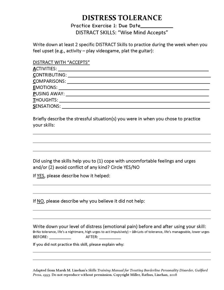 Pin By Carla On Social Work Counseling Worksheets Dbt Therapy