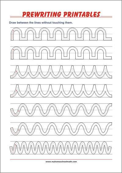 Pin On Graphomotor Worksheets