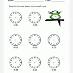 Printable Primary Math Worksheet For Math Grades 1 To 6 Based On The