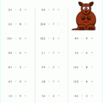 Printable Primary Math Worksheet For Math Grades 1 To 6 Based On The