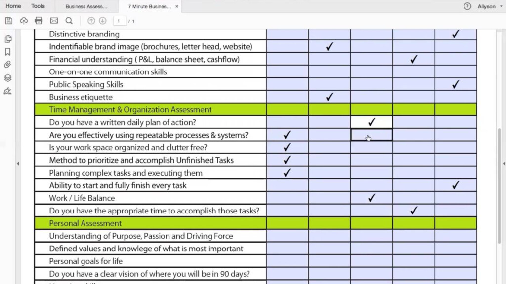 Project Management Worksheet Is Your Business Model Broken YouTube