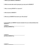Respect Worksheet Teaching Respect Teaching Social Skills Respect