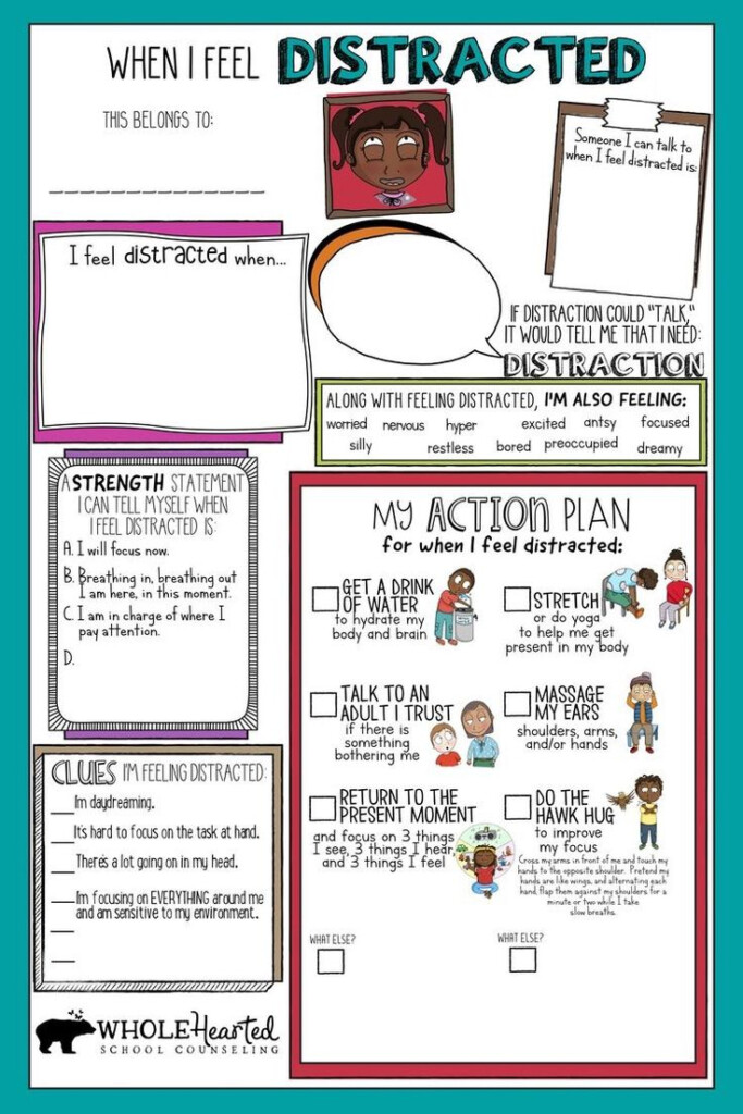 SELF REGULATION FEELINGS COPING SKILLS GUIDE SEL Activity Workbook 