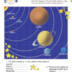 Solar System Math Worksheet For Grade 3 Free Printable Worksheets