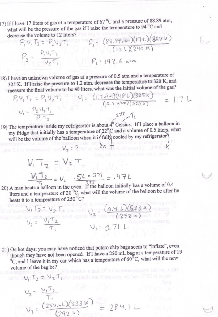 Specific Heat Problems Worksheet Answers Briefencounters