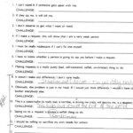 Worksheet Is From Skills Training Manual For Treating Borderline