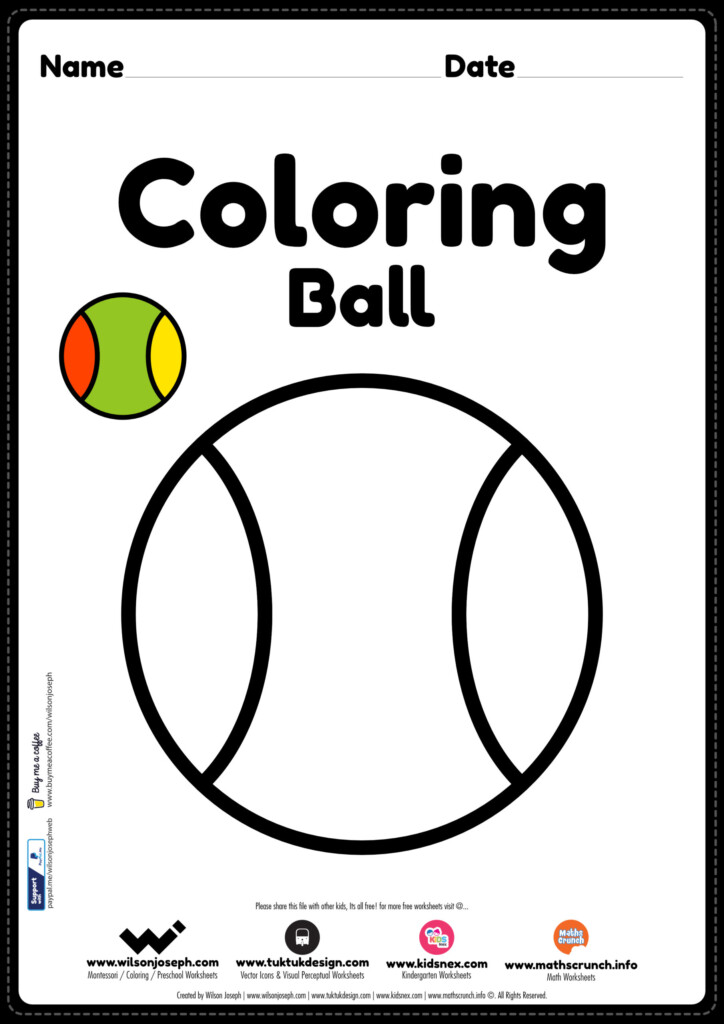 Worksheets For Kindergarten Free Printable PDF For Kids