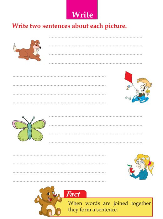 Writing Skill Grade 1 Picture Composition 3 Writing