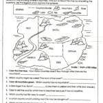 6Th Grade Map Skills Worksheets Printable Printable Maps