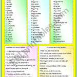 A OR AN WITH B W AND ANSWER KEY Grammar Worksheets Worksheets