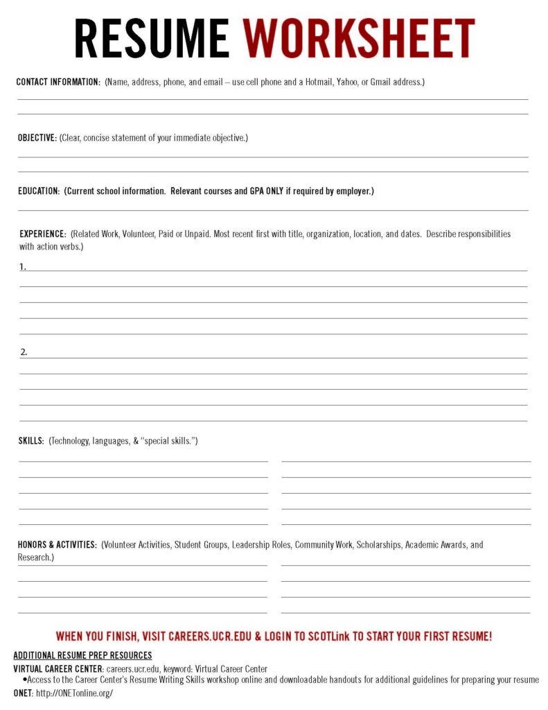 Best High School Activity Resume Technical Skills In For Cse