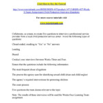 Bshs 407 Week 3 Team Assignment Child Protection Interview Questions By