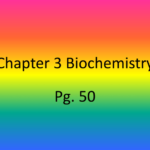 Chapter 3 Biochemistry