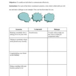 Communication Worksheets 5 OptimistMinds