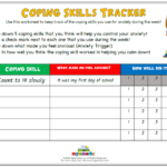 Coping Skills Tracker Anxiety