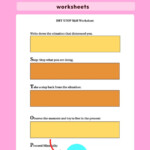 DBT STOP Skill Worksheet 00001 1 Mental Health Worksheets