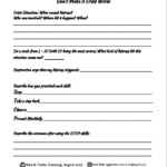 DBT STOP SKILLS PRACTICE Worksheet For Https www facebook groups
