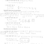 Dividing Polynomials Worksheet With Answers