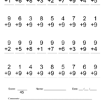 Free 2nd Grade Math Worksheets Activity Shelter