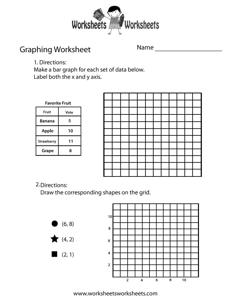 Graphing Practice Worksheet Free Printable Educational Worksheet