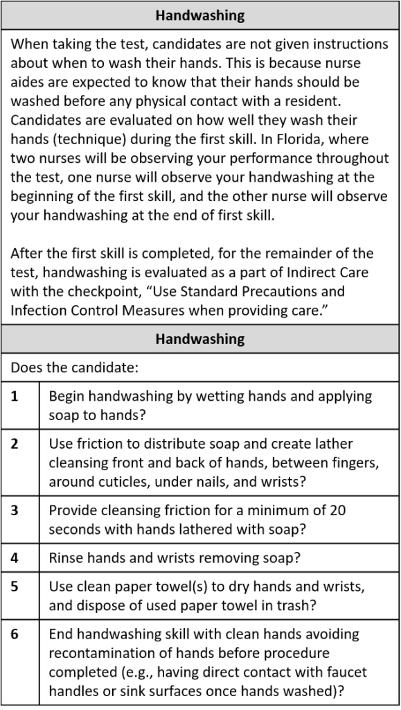 Handwashing 4YourCNA For HCA