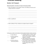 Holt Biology Cells And Their Environment Skills Worksheet Answers Db