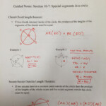Honors Geometry Vintage High School Section 10 7 Special Segments