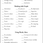 Identify Your Skills Identify Your Adaptive Skills And Personality