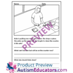Kitchen Safety Cooking Life Skills Worksheets