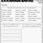 Leadership Roles In The Primary Classroom Apply Here Student