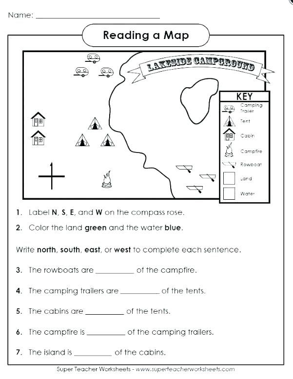 Map Fun 1 Worksheets 99Worksheets