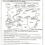 Map To School Worksheets 99Worksheets