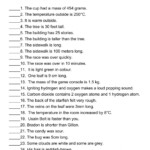 Qualitative And Quantitative Observations Worksheet
