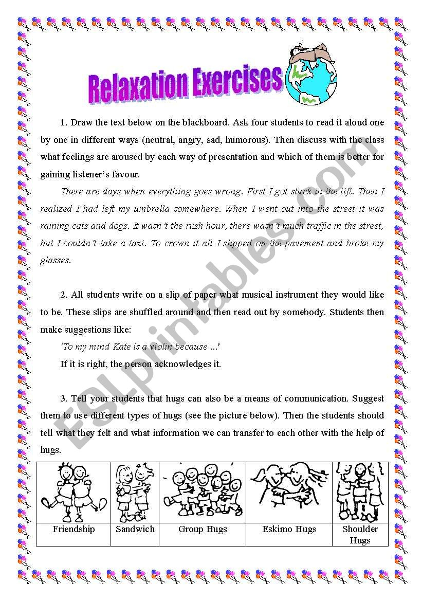 Relaxation Skills Worksheets SkillsWorksheets relaxation-skills-worksheets-skillsworksheets