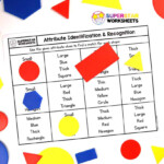 Shape Attributes Worksheets Superstar Worksheets