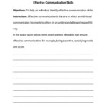 Social Skills Worksheets For Adults With Mental Illness OptimistMinds